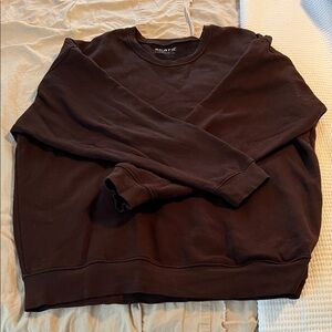 Skatie Women's chocolate brown sweat set
